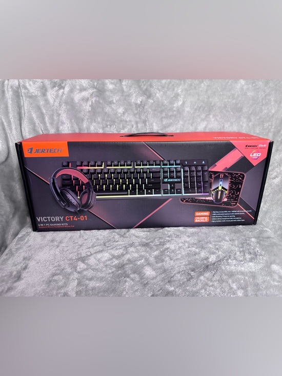 jertech Other - New Victory CT4-01 RGB Gaming Keyboard/Mouse/Headphone/Mousepad